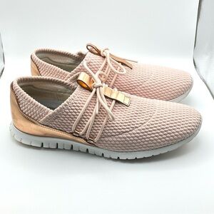 Cole Haan Shoes Womens 10.5B Zerogrand Casual Sneakers Pink Metallic Low W12918
